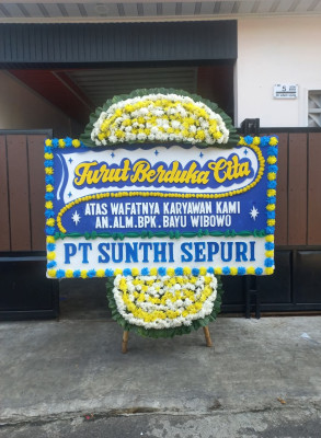 Papan Bunga Duka di Parambahan