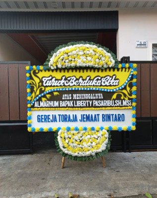 Papan Bunga Duka di Parambahan
